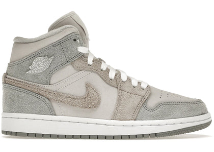 Jordan 1 Mid SE Particle Grey (Women's) - authentic Jordan sneakers
