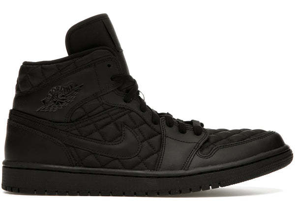 Jordan 1 Mid SE Quilted Black (Women's) sneakers - authentic Jordan shoes