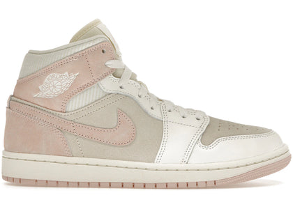 Jordan 1 Mid SE Seersucker (Women's) - authentic Jordan sneakers
