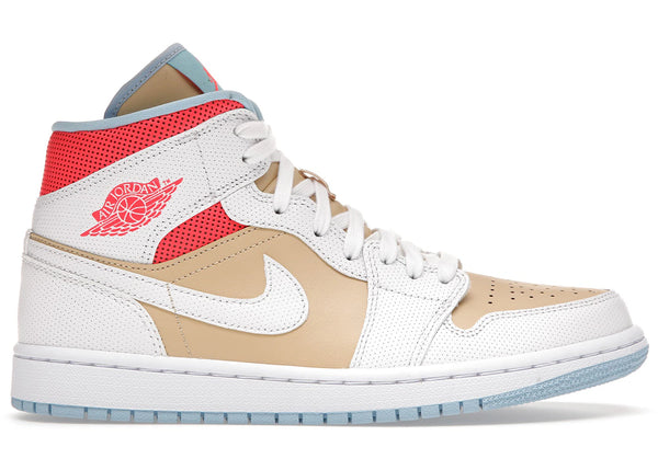 Jordan 1 Mid SE Sesame (Women's) sneakers - authentic Jordan shoes