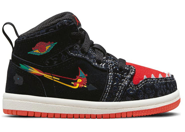 Jordan 1 Mid SE Siempre Familia (TD) sneakers - authentic Jordan shoes