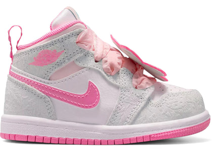 Jordan 1 Mid SE Spring Flowers (TD) - authentic Jordan sneakers