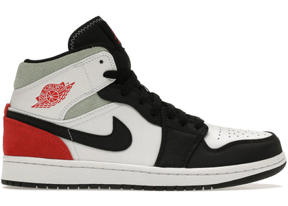 Jordan 1 Mid SE Red Black Toe - authentic Jordan sneakers