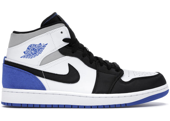 Jordan 1 Mid SE Royal Black Toe sneakers - authentic Jordan shoes