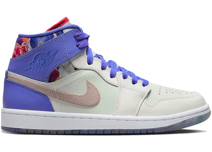 Jordan 1 Mid SE Valentine's Day Flowers (Women's) - authentic Jordan sneakers