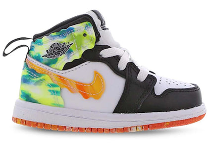 Jordan 1 Mid SE Wavy (TD) - sneakers view 2