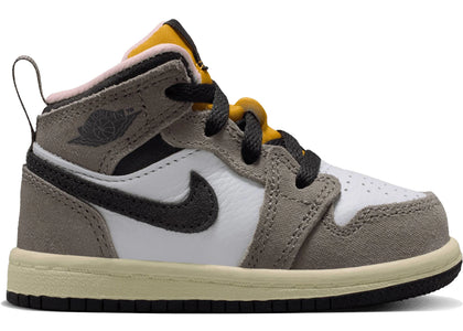 Jordan 1 Mid SE White Cave Stone (TD) - sneakers view 2