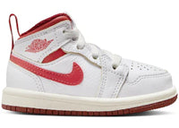 Jordan 1 Mid SE White Dune Red Sail Lobster (TD)
