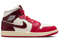 Jordan 1 Mid Sail Mystic Hibiscus (Women's)