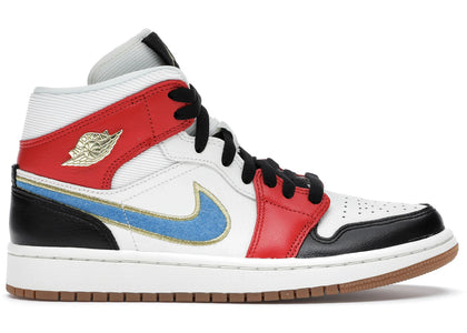 Jordan 1 Mid Let(Her)Man (Women's) - authentic Jordan sneakers