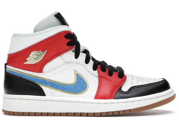 Jordan 1 Mid Let(Her)Man (Women's) sneakers - authentic Jordan shoes