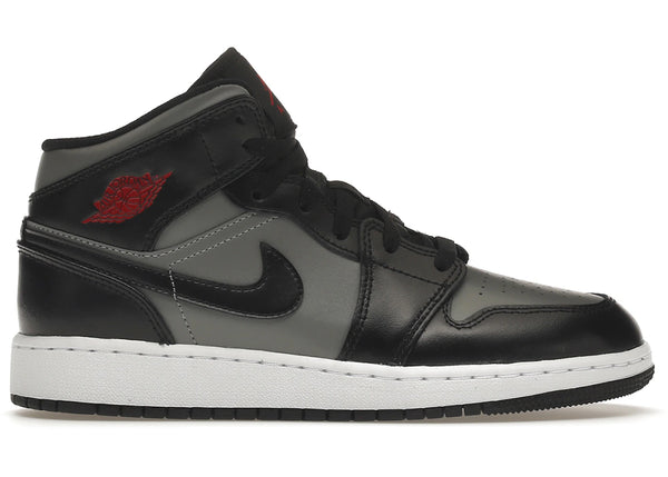 Jordan 1 Mid Shadow Red (GS) sneakers - authentic Jordan shoes