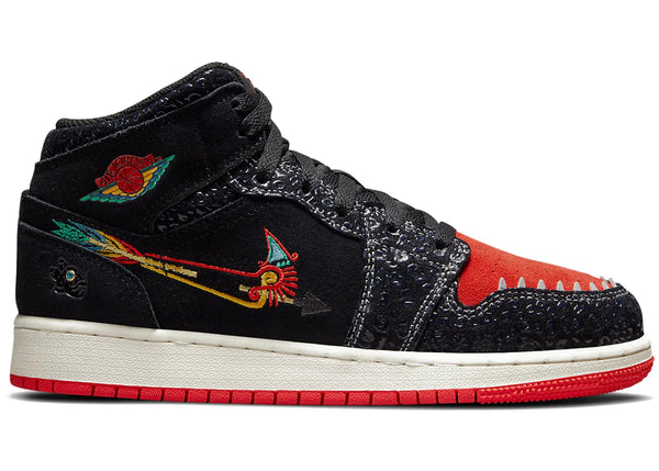 Jordan 1 Mid Siempre Familia (GS) sneakers - authentic Jordan shoes