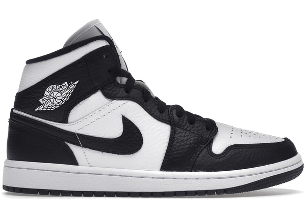 Jordan 1 Mid Split Black White (Women's) sneakers - authentic Jordan shoes