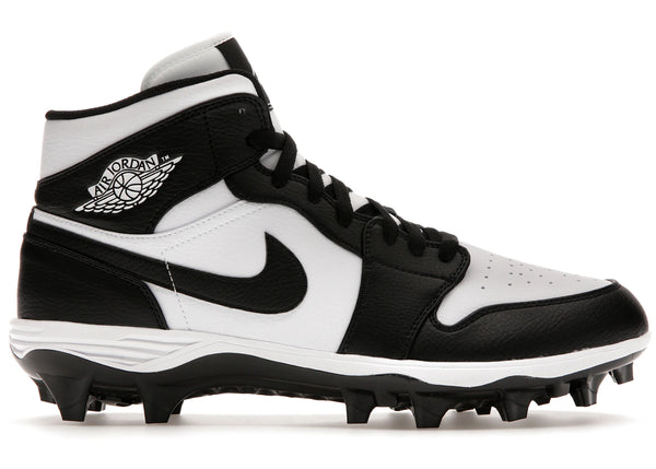Jordan 1 Mid TD Cleat Panda sneakers - authentic Jordan shoes