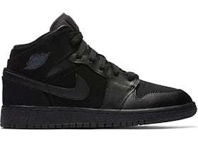 Jordan 1 Mid Triple Black (2016) (GS)
