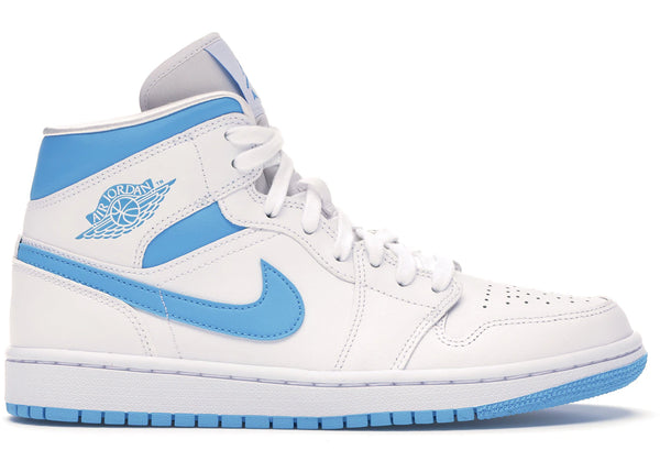 Jordan 1 Mid UNC (Women's) sneakers - authentic Jordan shoes
