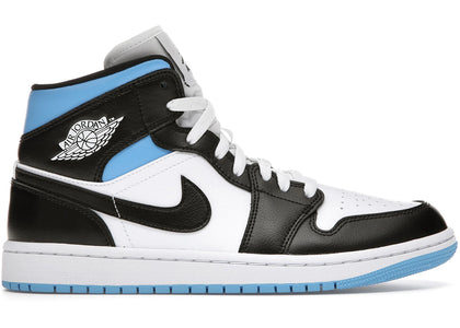Jordan 1 Mid University Blue (Women's) - authentic Jordan sneakers