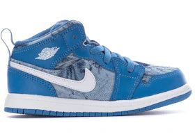 Jordan 1 Mid Washed Denim (TD) - vue 360