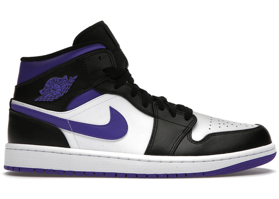Jordan 1 Mid Dark Iris sneakers - authentic Jordan shoes