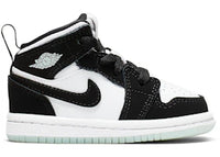 Jordan 1 Mid White Black Teal Tint (TD)
