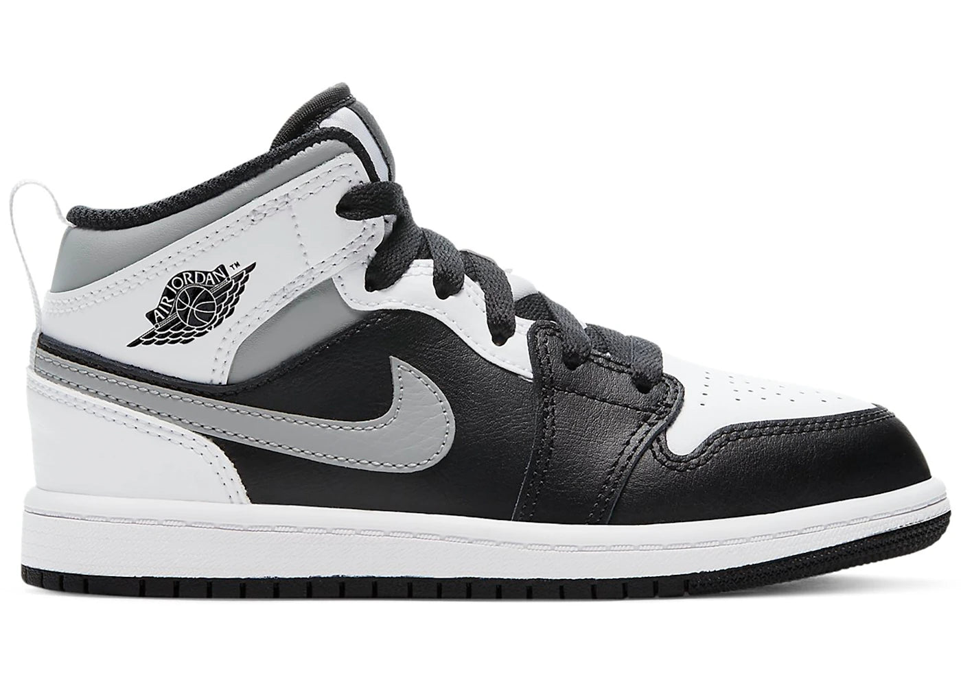 Jordan 1 Mid White Shadow (PS) - vue secondaire A