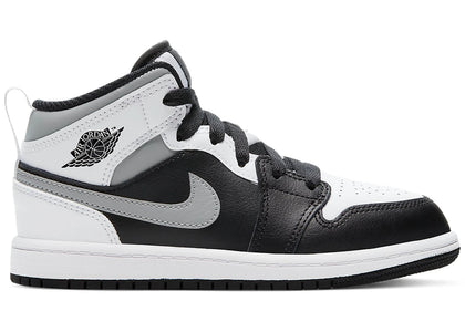 Jordan 1 Mid White Shadow (PS) - sneakers view 2