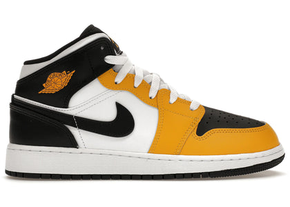 Jordan 1 Mid Yellow Ochre (GS) - authentic Jordan sneakers