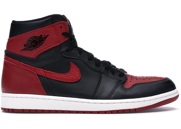 Jordan 1 Retro High Bred Banned (2016) sneakers - authentic Jordan shoes