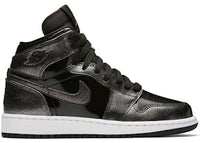 Jordan 1 Retro High Black Patent (GS)