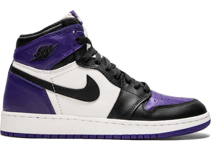 Jordan 1 Retro High Court Purple (GS) - authentic Jordan sneakers