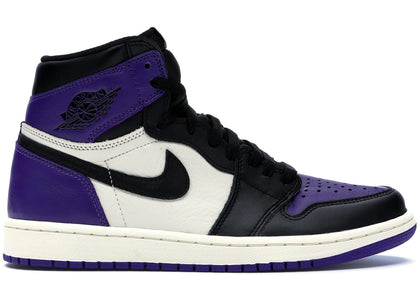 Jordan 1 Retro High Court Purple - authentic Jordan sneakers
