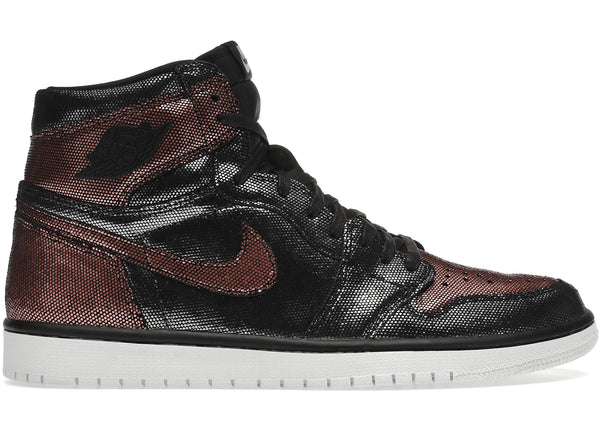 Jordan 1 Retro High Fearless Metallic Rose Gold (Women's) sneakers - authentic Jordan shoes