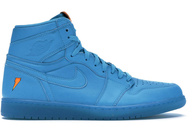 Jordan 1 Retro High Gatorade Blue Lagoon sneakers - authentic Jordan shoes
