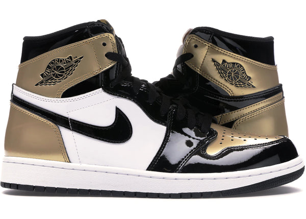 Jordan 1 Retro High Gold Top 3 sneakers - authentic Jordan shoes