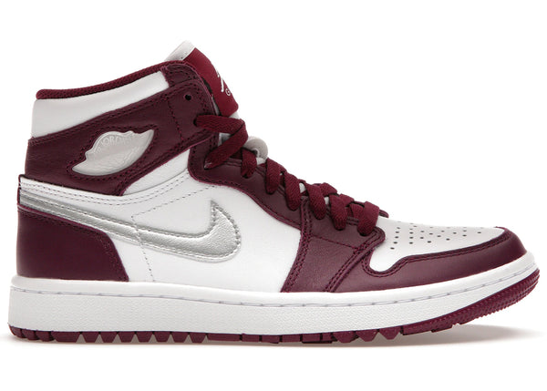 Jordan 1 Retro High Golf Bordeaux sneakers - authentic Jordan shoes