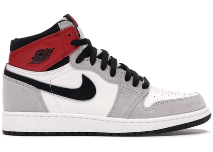 Jordan 1 Retro High Light Smoke Grey (GS) - authentic Jordan sneakers