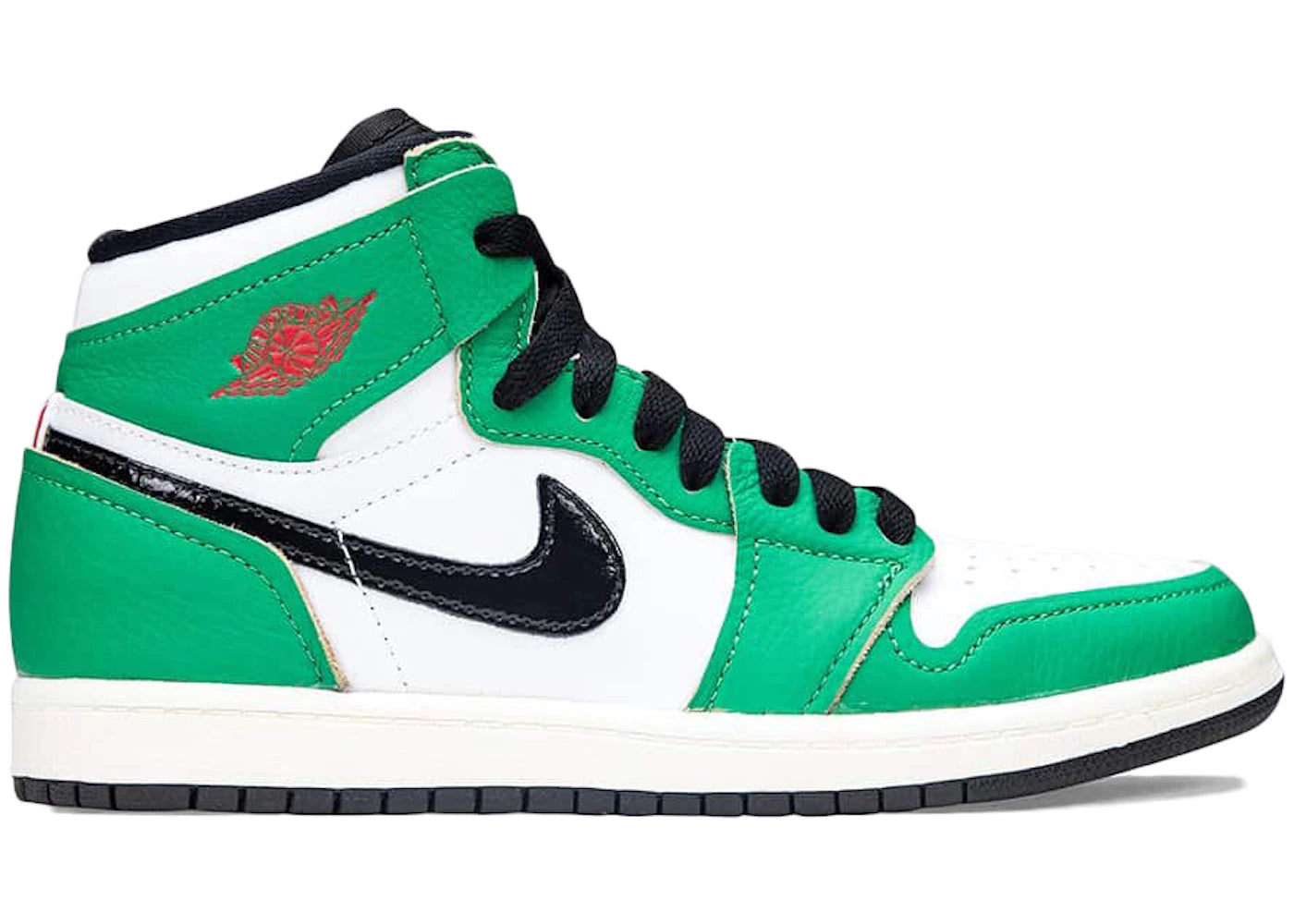 Jordan 1 Retro High Lucky Green (PS) - vue 360