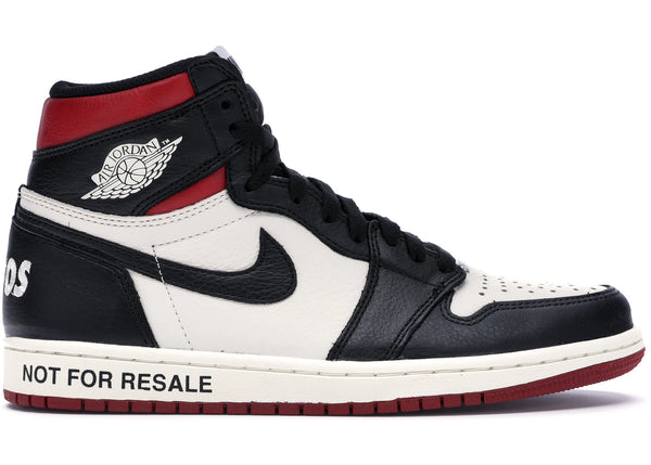 Jordan 1 Retro High Not for Resale Varsity Red sneakers - authentic Jordan shoes