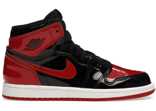Jordan 1 Retro High OG Patent Bred (PS) sneakers - authentic Jordan shoes