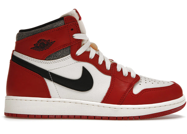Jordan 1 Retro High OG Chicago Lost and Found (GS) sneakers - authentic Jordan shoes