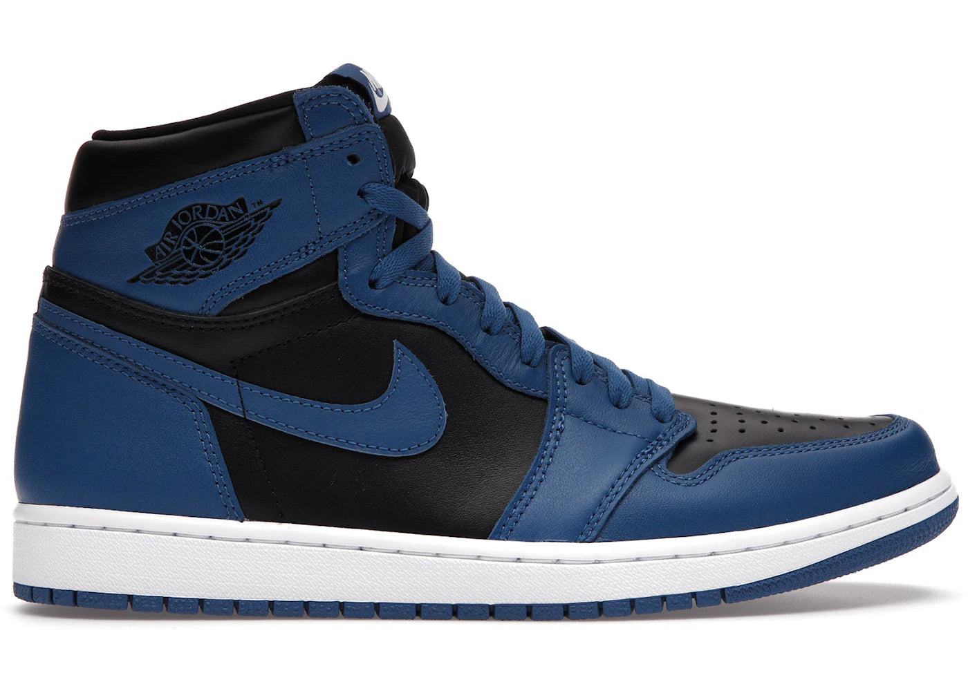 Jordan 1 Retro High OG Dark Marina Blue - vue 360