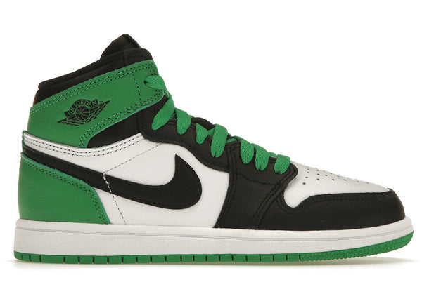 Jordan 1 Retro High OG Lucky Green (PS) sneakers - authentic Jordan shoes
