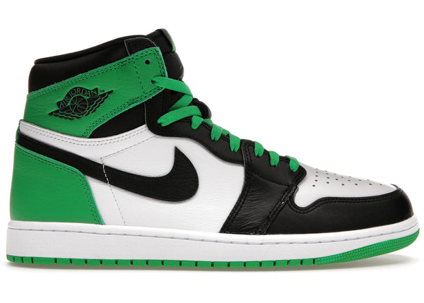 Jordan 1 Retro High OG Lucky Green sneakers - authentic Jordan shoes
