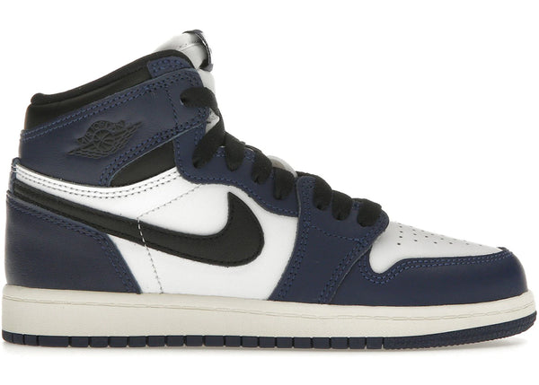 Jordan 1 Retro High OG Midnight Navy (PS) sneakers - authentic Jordan shoes