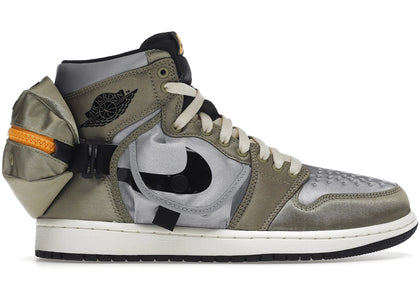 Jordan 1 Retro High OG SP Utility Neutral Olive Light Steel Grey - authentic Jordan sneakers