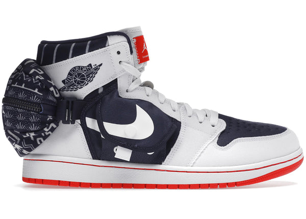 Jordan 1 Retro High OG SP Utility Quai 54 (2022) sneakers - authentic Jordan shoes