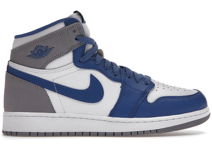 Jordan 1 Retro High OG True Blue (GS) - authentic Jordan sneakers