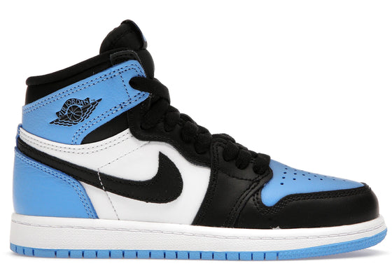 Jordan 1 Retro High OG UNC Toe (PS) sneakers - authentic Jordan shoes