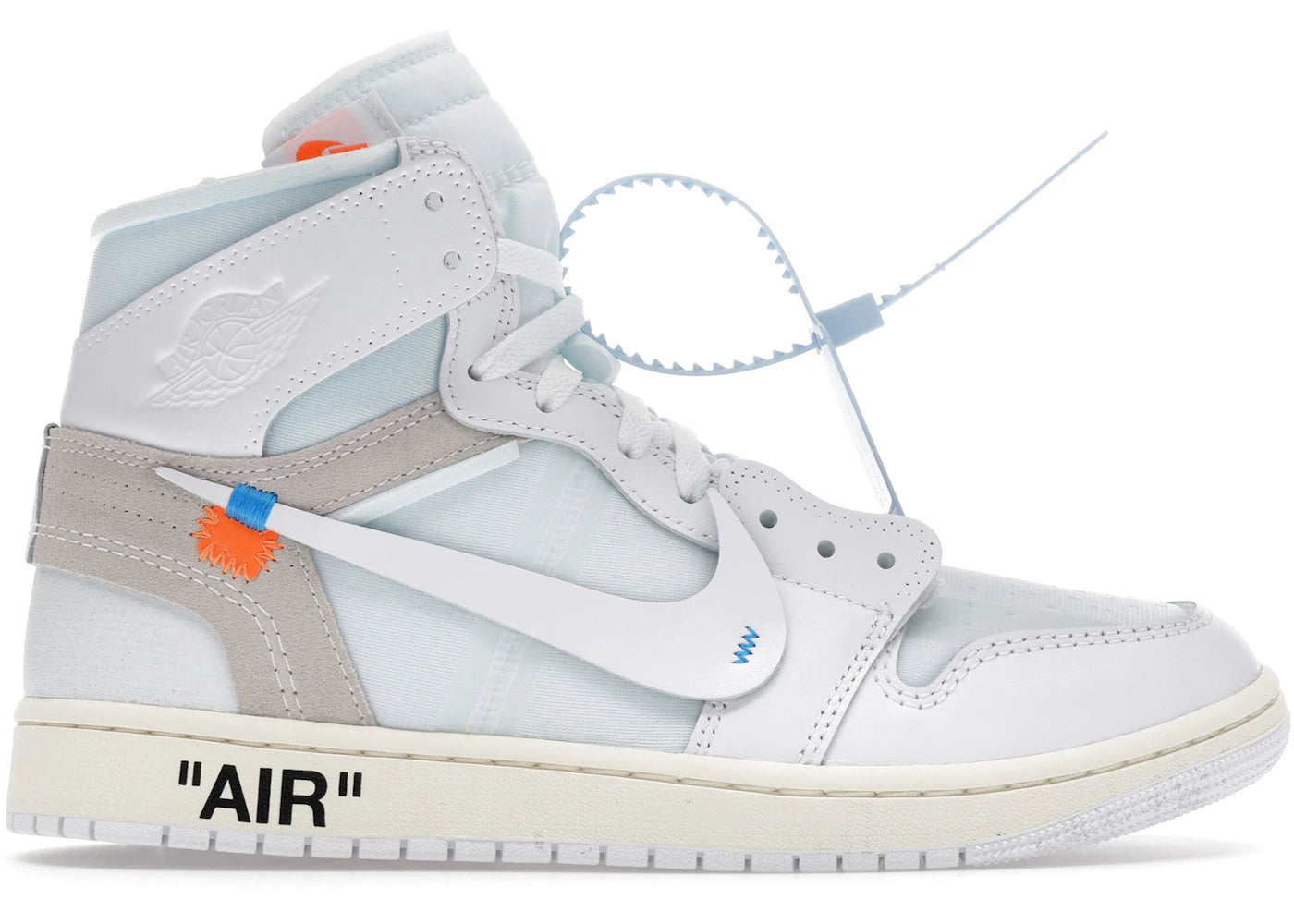 Jordan 1 Retro High Virgil Abloh Archive Alaska - vue 360